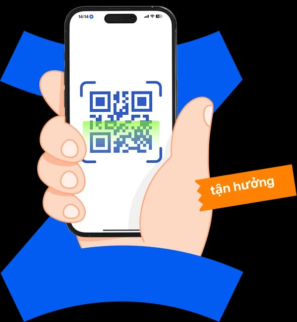 Thực hiện quét QR